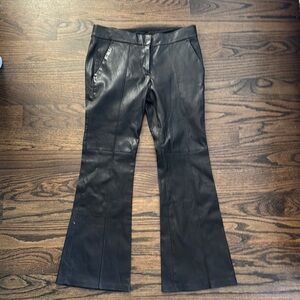 Black Flared Women's Pants